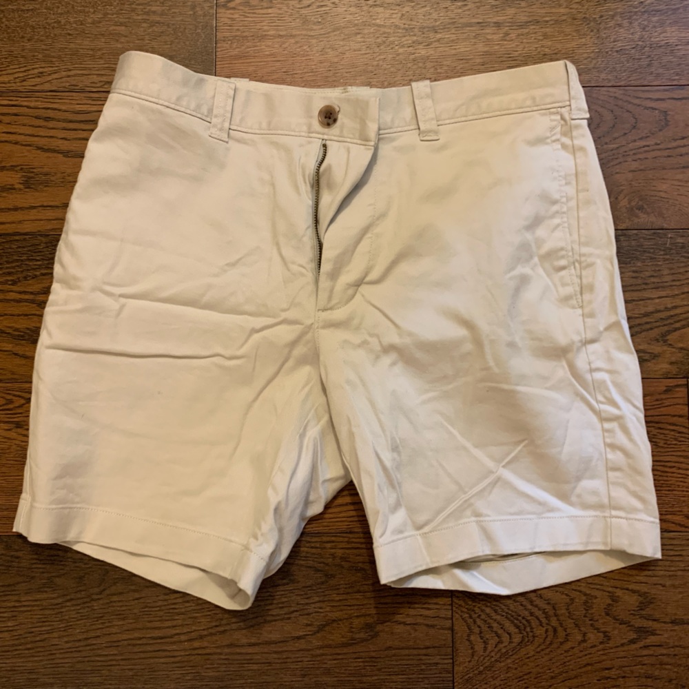 Jcrew Mens 7inch Khaki Shorts